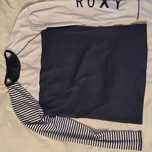 ROXY rashguard swim cover top, sun protection